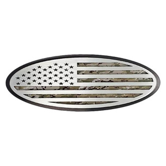 ACC® - "American Flag" Black Brushed Emblem