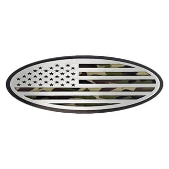 ACC® - "American Flag" Black Brushed Emblem
