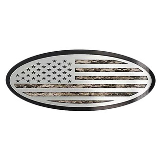 ACC® - "American Flag" Black Brushed Emblem