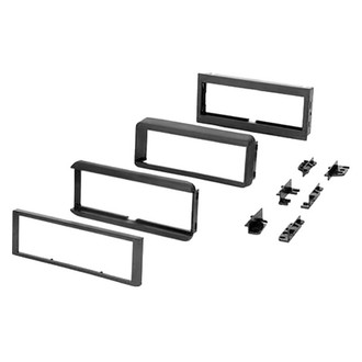 American International® - Single DIN Black Stereo Dash Kit with DIN Trim Ring