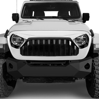 American Modified® - 1-Pc Vader Style Black and White Main Grille