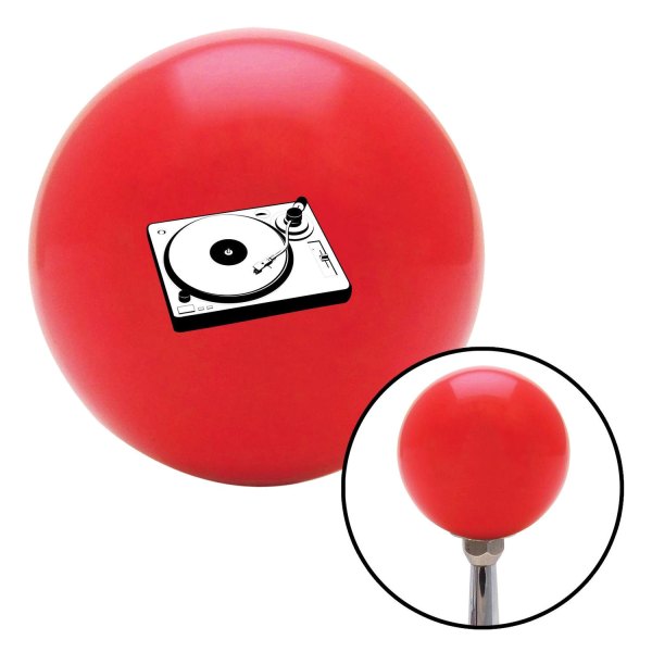 American Shifter® - Billiard Cue Ball Series Red Custom Shift Knob (M16 x 1.5 Insert)