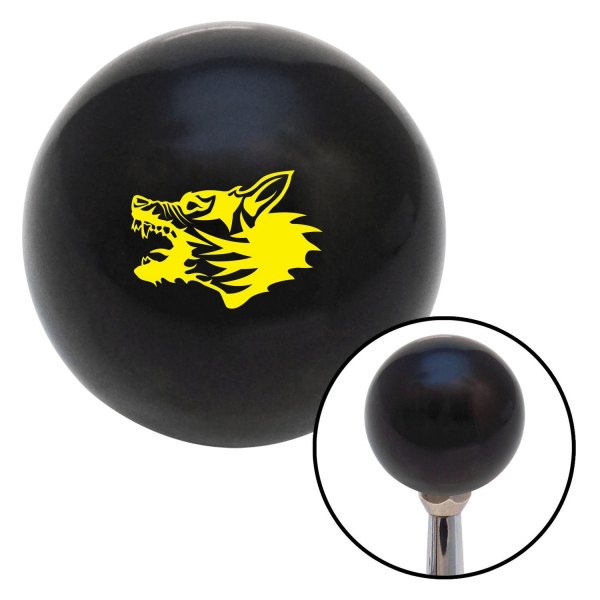 American Shifter® - Billiard Cue Ball Series "Animals" Black Custom Shift Knob (M16 x 1.5 Insert)