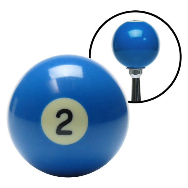 American Shifter® - 2 Ball Billiard Pool Custom Shift Knob (M16 x 1.5 Insert)