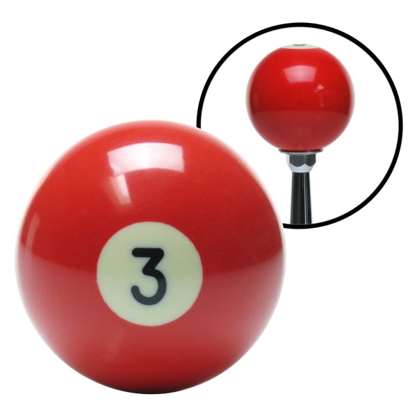American Shifter® - 3 Ball Billiard Pool Custom Shift Knob (M16 x 1.5 Insert)