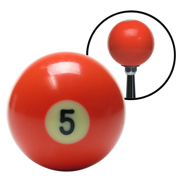 American Shifter® - 5 Ball Billiard Pool Custom Shift Knob (M16 x 1.5 Insert)