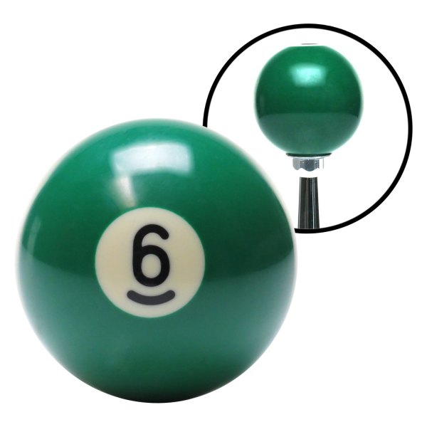 American Shifter® - 6 Ball Billiard Pool Custom Shift Knob (M16 x 1.5 Insert)