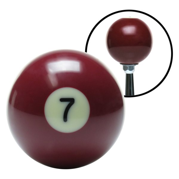 American Shifter® - 7 Ball Billiard Pool Custom Shift Knob (M16 x 1.5 Insert)