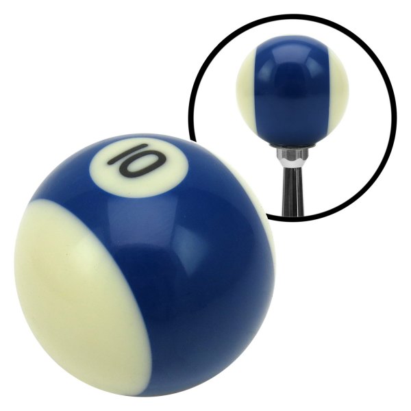 American Shifter® - 10 Ball Billiard Pool Custom Shift Knob (M16 x 1.5 Insert)