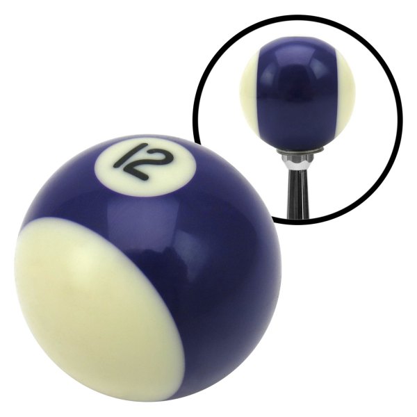 American Shifter® - 12 Ball Billiard Pool Custom Shift Knob (M16 x 1.5 Insert)