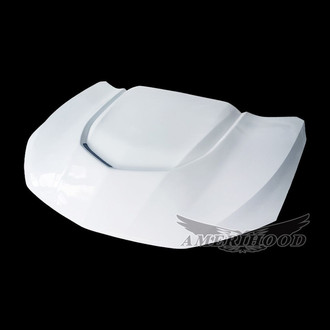 Amerihood® - Type-ZL1 Style Functional Heat Extraction Fiberglass Hood (Unpainted)