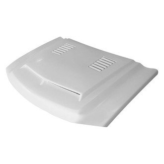 Amerihood® - E Style Functional Ram Air Fiberglass Hood (Unpainted)