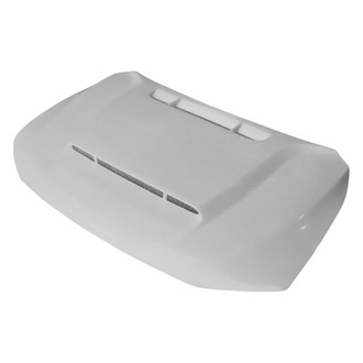 Amerihood® - DEM Style Functional Heat Extraction Ram Air Fiberglass Hood (Unpainted)