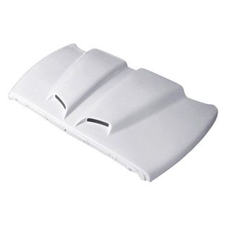Amerihood® - WS6 Style Functional Heat Extractor Vented Fiberglass Hood (Unpainted)