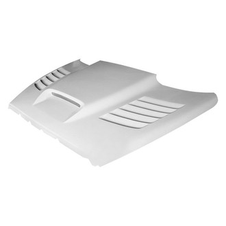 Amerihood® - SSK Style Functional Heat Extractor Vented Fiberglass Hood (Unpainted)