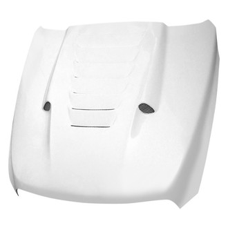 Amerihood® - TS Style Functional Ram Air Fiberglass Hood (Unpainted)