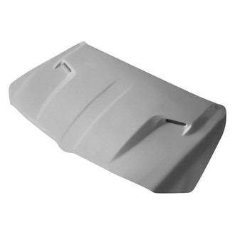 Amerihood® - CLG Style Functional Ram Air Fiberglass Hood (Unpainted)