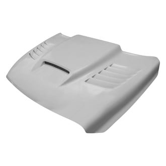Amerihood® - SSK Style Functional Ram Air Fiberglass Hood (Unpainted)