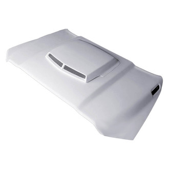 Amerihood® - TA Style Functional Ram Air Fiberglass Hood (Unpainted)