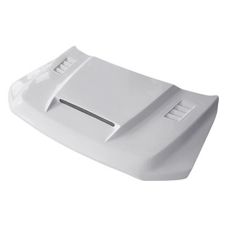 Amerihood® - SSK Style Functional Heat Extraction Ram Air Fiberglass Hood (Unpainted)