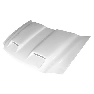 Amerihood® - S Style Functional Ram Air Fiberglass Hood (Unpainted)