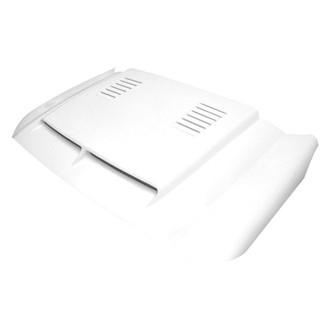 Amerihood® - E Style Functional Heat Extraction Ram Air Fiberglass Hood (Unpainted)