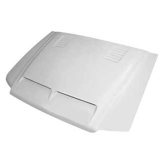Amerihood® - E Style Functional Ram Air Fiberglass Hood (Unpainted)