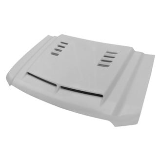 Amerihood® - E Style Functional Ram Air Fiberglass Hood (Unpainted)