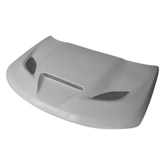 Amerihood® - CAT Style Functional Ram Air Fiberglass Hood (Unpainted)