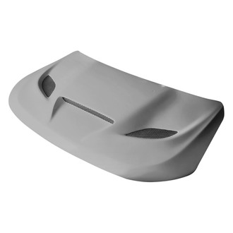 Amerihood® - CAT Style Functional Ram Air Fiberglass Hood (Unpainted)
