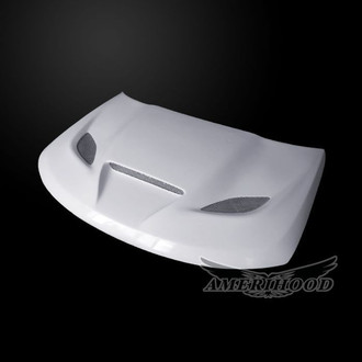 Amerihood® - CAT Style Functional Ram Air Fiberglass Hood (Unpainted)