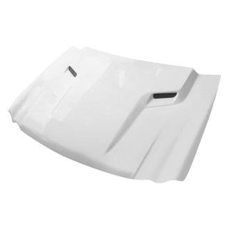 Amerihood® - CLG Style Functional Ram Air Fiberglass Hood (Unpainted)