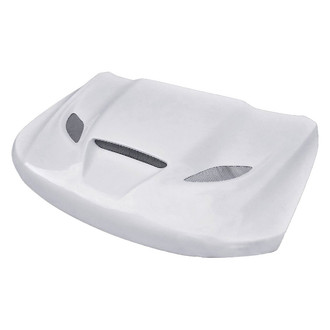 Amerihood® - Type-HC Style Functional Heat Extraction Ram Air Fiberglass Hood (Unpainted)