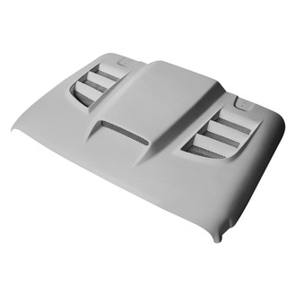 Amerihood® - SSK Style Functional Ram Air Fiberglass Hood (Unpainted)