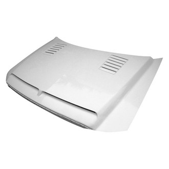 Amerihood® - E Style Functional Ram Air Fiberglass Hood (Unpainted)