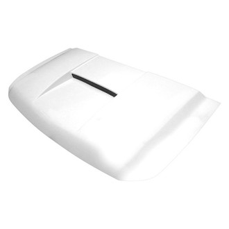 Amerihood® - S Style Functional Ram Air Fiberglass Hood (Unpainted)