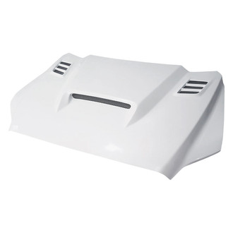 Amerihood® - SSK Style Functional Ram Air Fiberglass Hood (Unpainted)