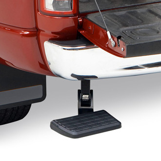 AMP Research® - BedStep™ Retractable Flip Down Bumper Step