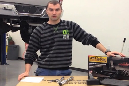 AMP Research® - BedStep™ Bumper Step Installation