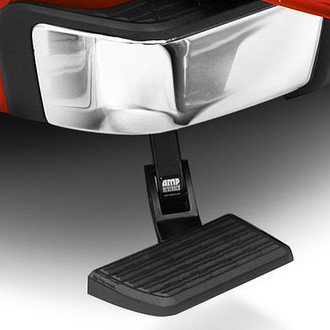 AMP Research® - BedStep™ Retractable Flip Down Bumper Step