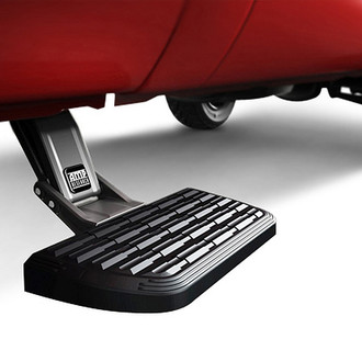 AMP Research® - BedStep2™ Retractable Flip Down Side Step