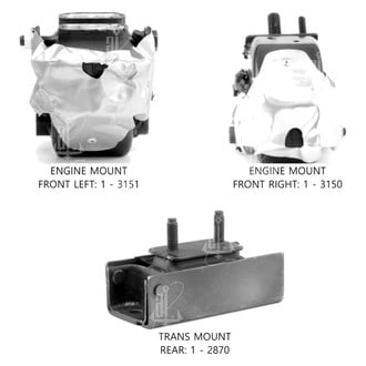 Anchor® - Engine Mount Kit