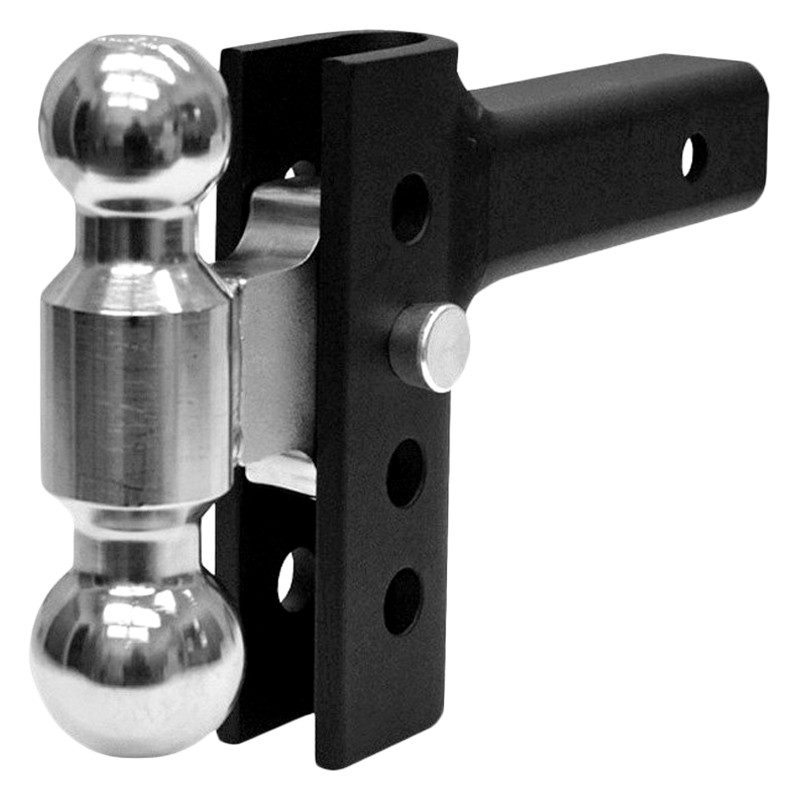 4" Drop Dual Ball Mount for 2" Receivers
