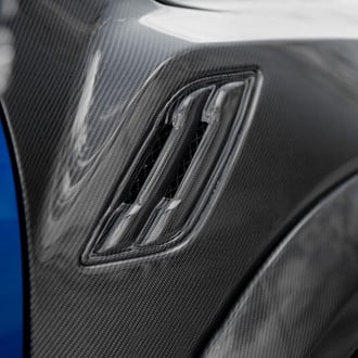 Anderson Composites® - Type-OE Style Gloss Carbon Fiber Front Fenders
