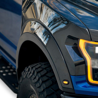 Anderson Composites® - OE Style Carbon Fiber Front Fender Flares