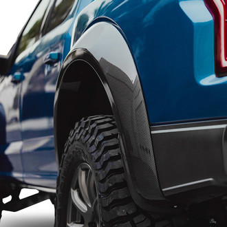 Anderson Composites® - Wide Style Carbon Fiber Rear Fender Flares
