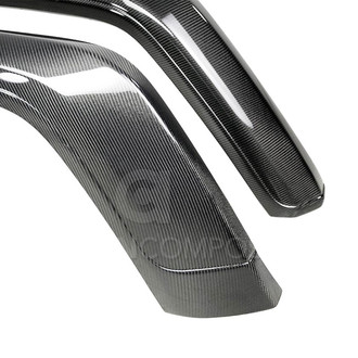 Anderson Composites® - Carbon Fiber Rear Fender Flares