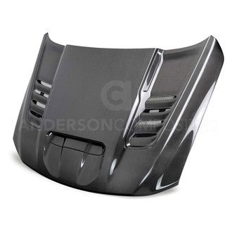 Anderson Composites® - Type-OE Gloss Carbon Fiber Hood