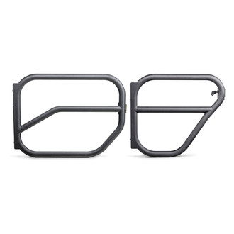 Anderson Composites® - Gloss Carbon Fiber Tube Front and Rear Doors