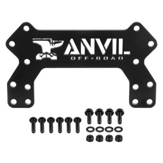 Anvil Off-Road® - Black Powder Coated 3rd Brake Light Relocation Bracket